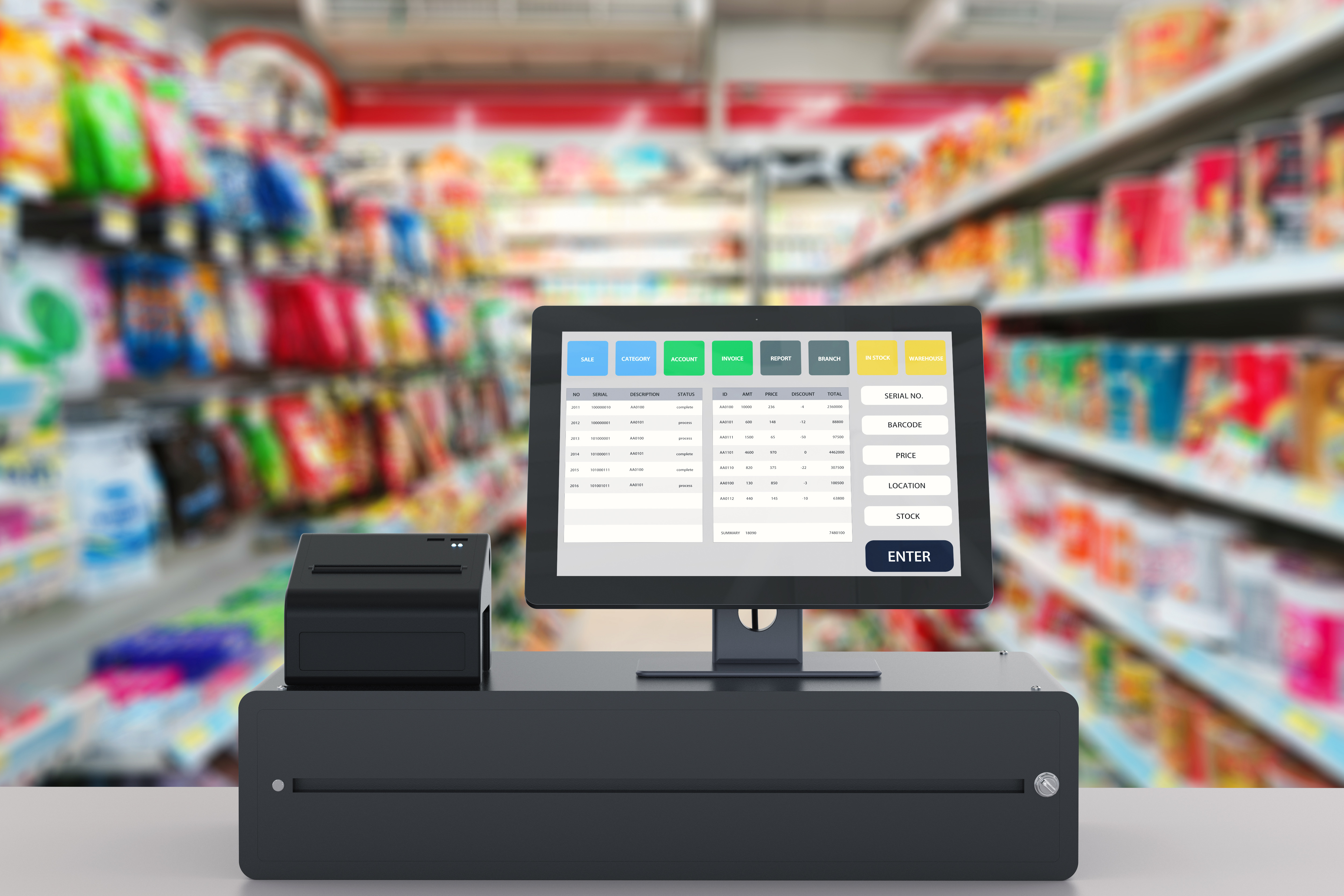 point of sale system for store management